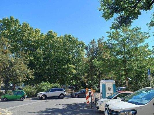 Blick Richtung Grünanlage