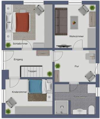 Grundriss Erdgeschoss