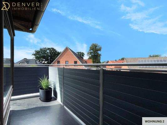 Balkon Wohnung Nr. 2