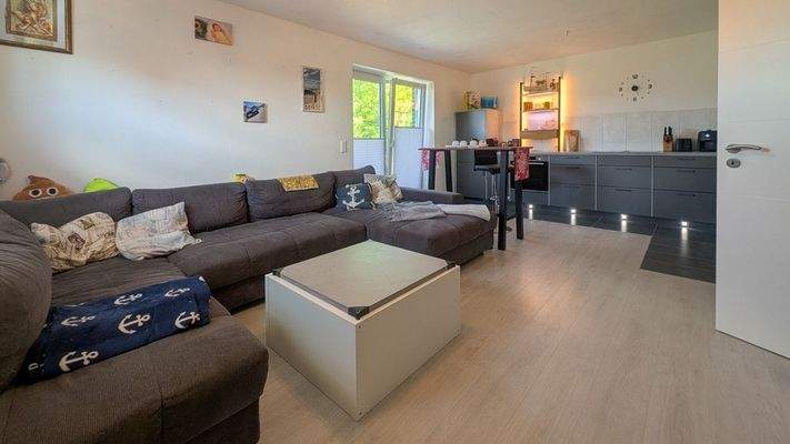 Wohnbereich mit offener Küche