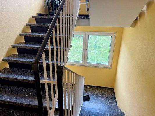 Gepflegtes Treppenhaus