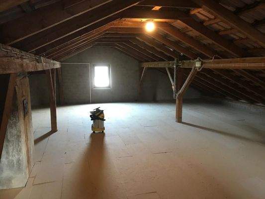 Dachgeschoss - noch nicht ausgebaut