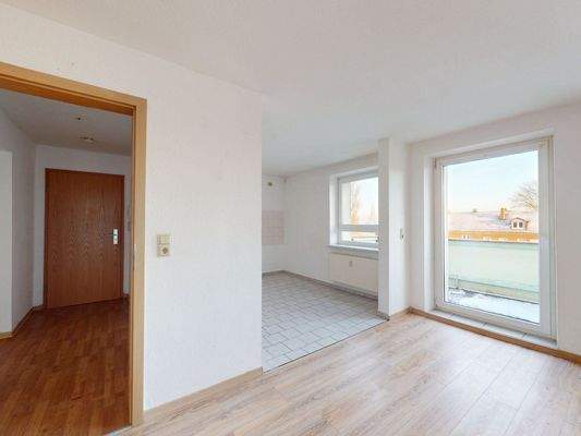 Wohnzimmer und Küche