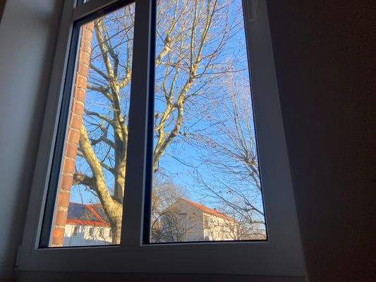 Schlafzimmer Ausblick