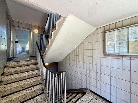 Treppenhaus Hauseingang