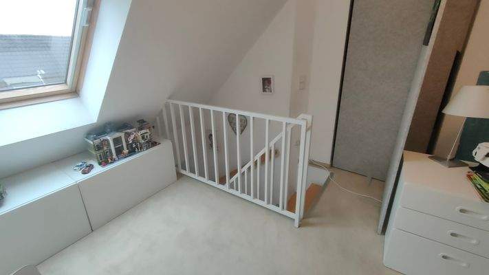 Treppe zu den Kinderzimmern
