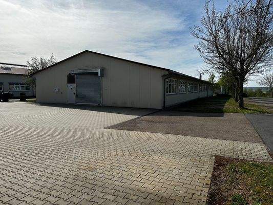 Rückansicht Halle 2