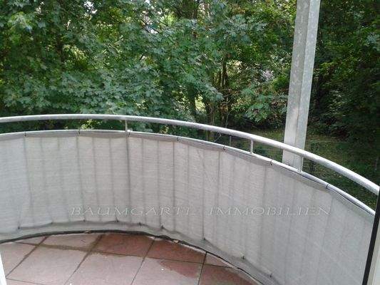 ein Balkon zur Südseite