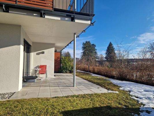 Terrasse mit Süd-Westausrichtung