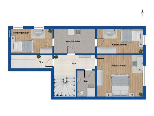 Grundriss Obergeschoss