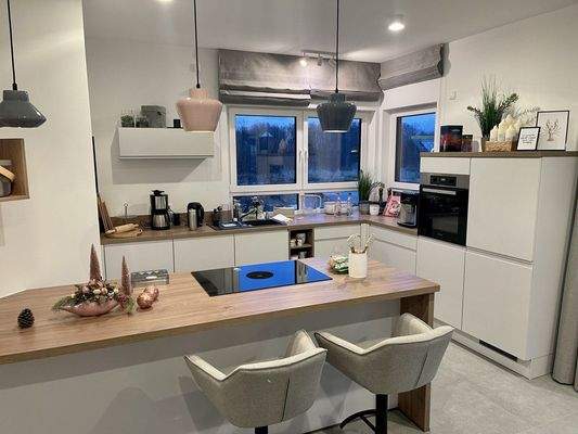 moderne offene Küche