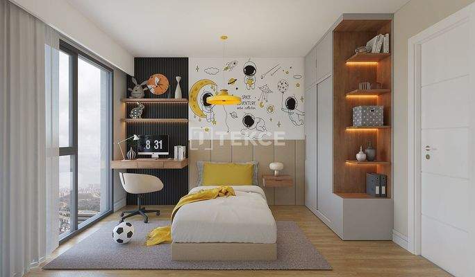 Apartments in İstanbul within a Complex with Facilities