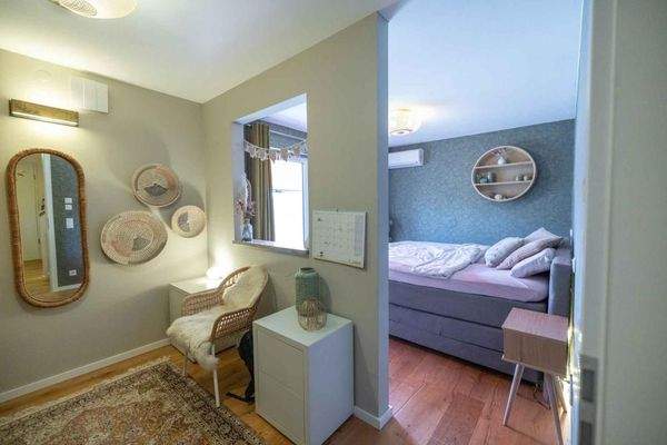 Schlafen mit Ankleide