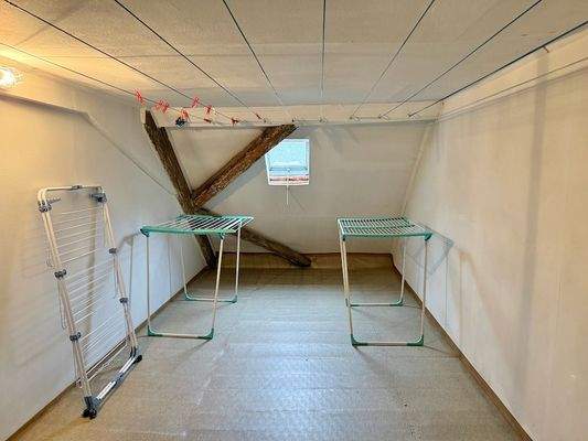 Trockenraum Dachboden 