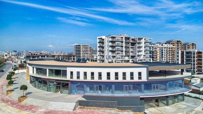 Commercial Property in Antalya Aksu Near Artery in Viva Defne Project