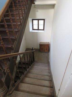 Zugang ins UG im Westflügel 