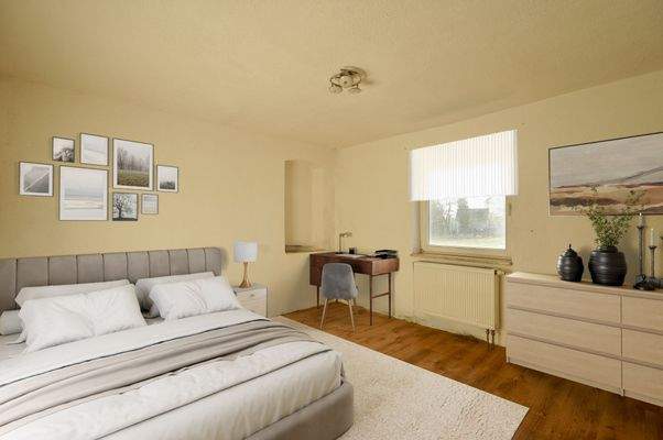 Gästezimmer Erdgeschoss - visualisiert