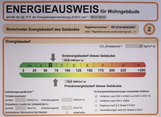 Energieausweis