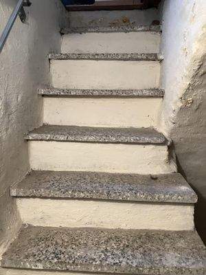 Treppe zum Vorratskeller
