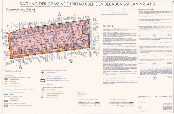 B-Plan 41B Kieler Straße Trittau