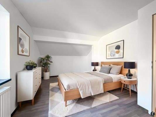 Einrichtungsbeispiel Schlafzimmer