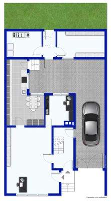 Grundriss Erdgeschoß