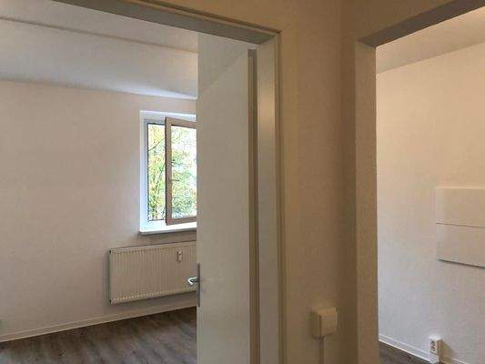 Blick ins Wohnzimmer