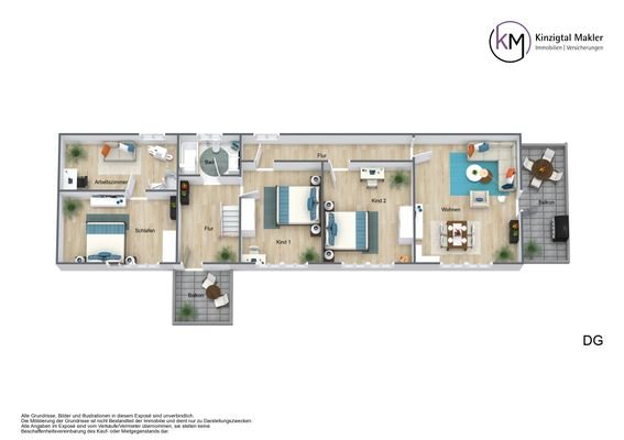 DG - 3D Floor Plan