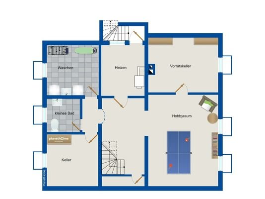 Grundriss Kellergeschoss
