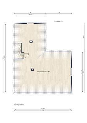Grundriss Dachgeschoss