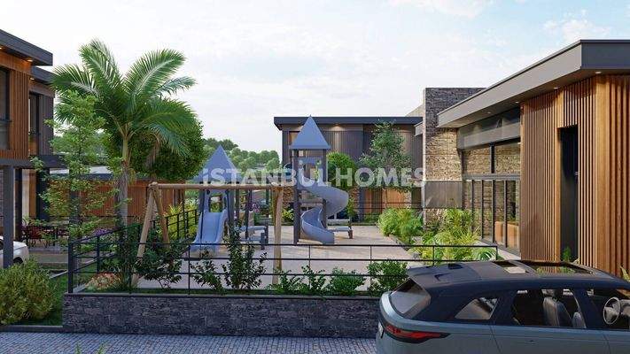 Luxurious Houses with Private Pools in Umraniye Istanbul