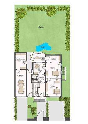 Grundriss Erdgeschoss