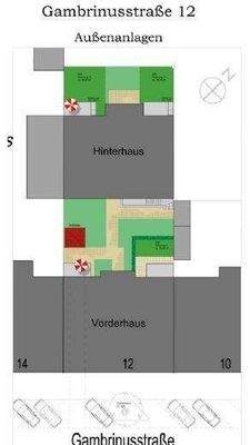 Freiflächen- und Lageplan