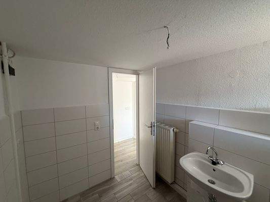 Separates WC mit WM-Anschluss