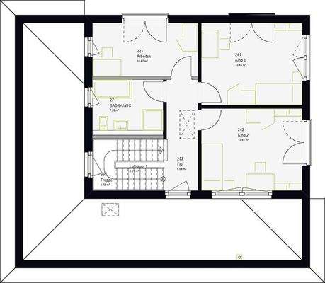 Beispiel Grundriss DG