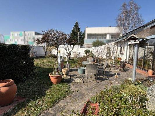 Blick in den Garten 1