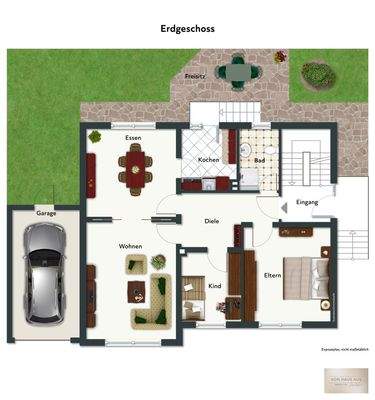 Grundriss Erdgeschoss