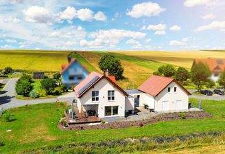 Luftaufnahme beide Immobilien