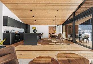 Wohn- Koch- Essbereich