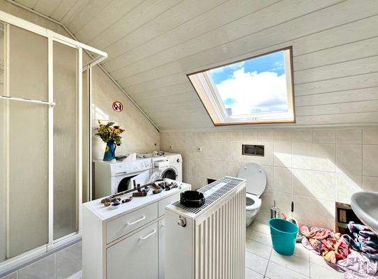 Badezimmer Dachgeschoss
