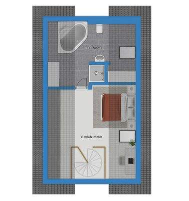 Grundriss Dachspitze 