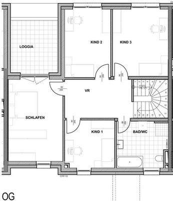 Grundriss Top H05 OG