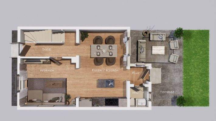 Möglicher Grundriss EG