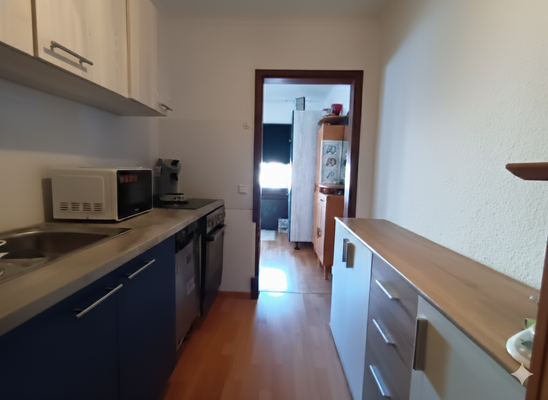 Küche, Foto digital optimiert (KI-gestützt)