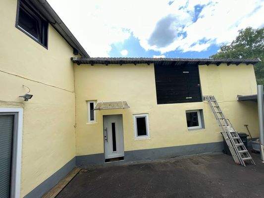 Seitanansicht (Hauseingang)