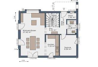 Grundriss Erdgeschoss