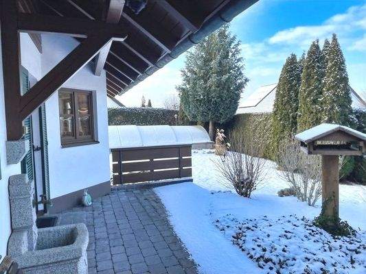 Terrasse nach Westen