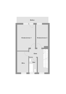 Grundriss Obergeschoss