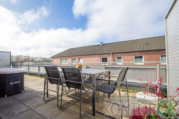 Dachterrasse in Süd-/West-Lage