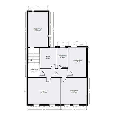 Grundriss Skizze 2 .OG
